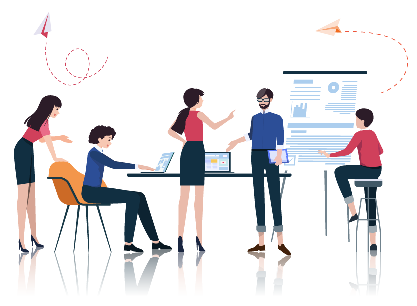 Illustration de l'espace de formation